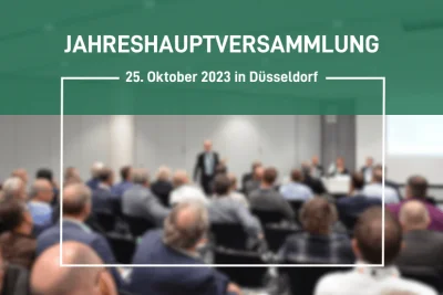 Titelbild Jahreshauptversammlung 25.10.2023 in Düsseldorf